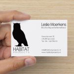 Visitekaartje - Habitat Projects front