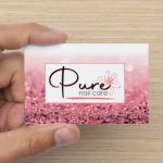 Visitekaartje - Pure Nail Care Front